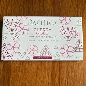 Pacifica Cherry Gold Highlighter & Blush Palette